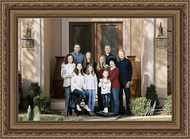The studio ended the year on 12/31/19 with this stunning Berry Creek family portrait! Client will get this beautiful 30” portrait with 3” gold frame installed in their home later this month.
.
.
.
.
.
.
.
.
berrycreek #austinfamilyphotographer #austinphotographer #austinfamily #georgetownphotographer #georgetownfamily #printisnotdead #framing #goldframe #gold #mood #tones #familyphoto #familyportrait #countryclub #countryclublife